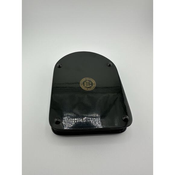 Russian Orthodox Icon Lacquer Box Fedoskino Lady of Vladimir (Madonna and Child) - Picture 5 of 9